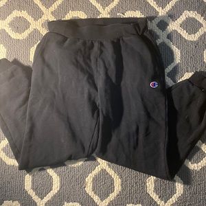 Kids L Black Champion sweatpants